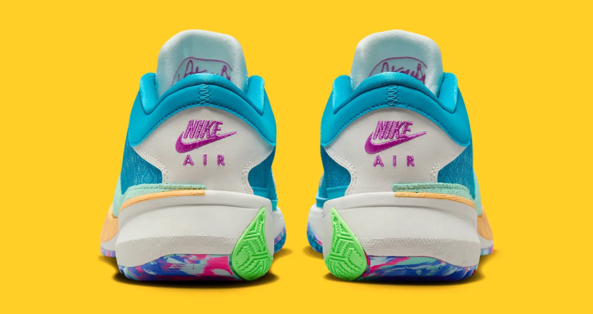 The Nike Zoom Freak 5 Dress Up In Sprightly Shades back