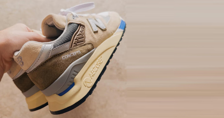 Concepts And New Balance Balance Announce 998 ‘C Note Drop Details lifestyle back corner