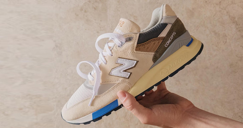 Concepts And New Balance Balance Announce 998 ‘C Note Drop Details lifestyle left