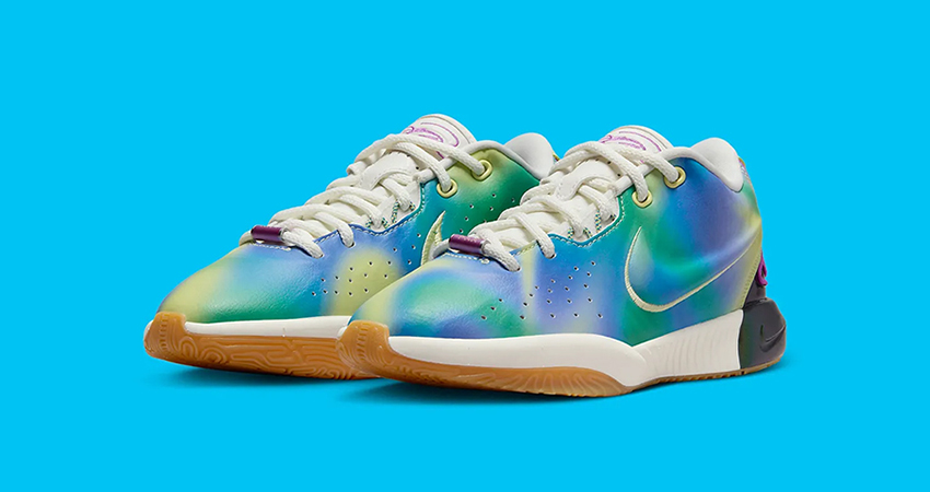 Lebron 21 Multi Colour Release Details front corner