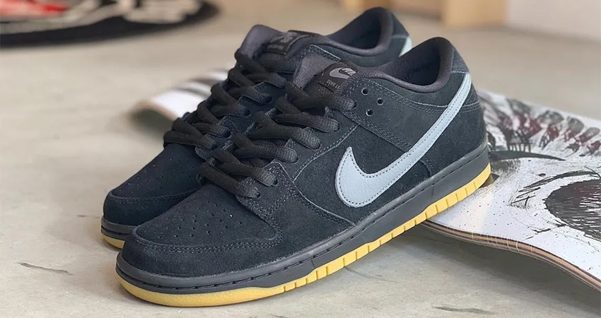 Nike SB Dunk Low Fog Hits The Shelves Soon lifestyle front corner