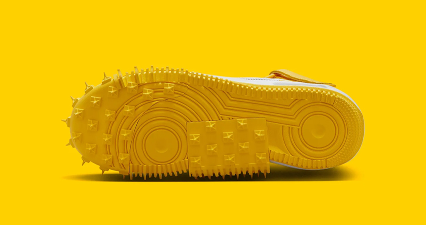 The Off White x Nike Air Force 1 Mid Varsity Maize Is An Exclusive November Release down
