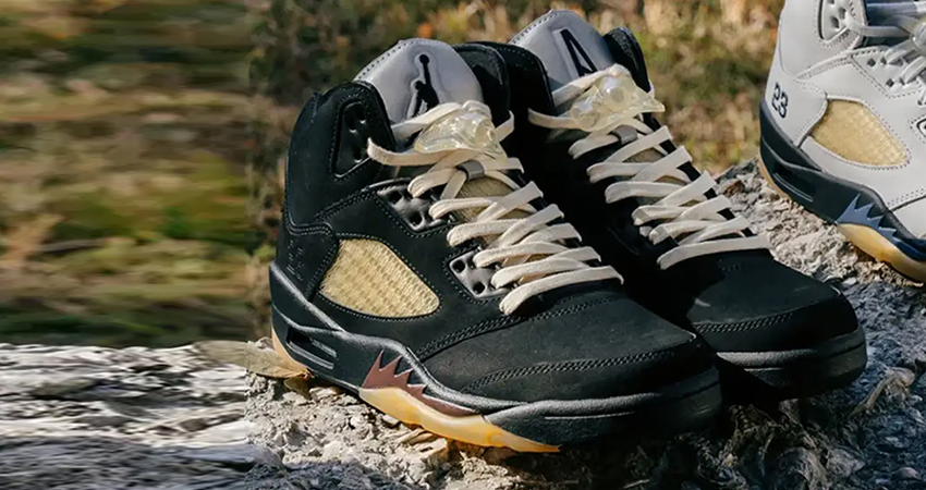 A Ma Maniere x Air Jordan 5 Dusk FD1330 001 lifestyle front corner 1