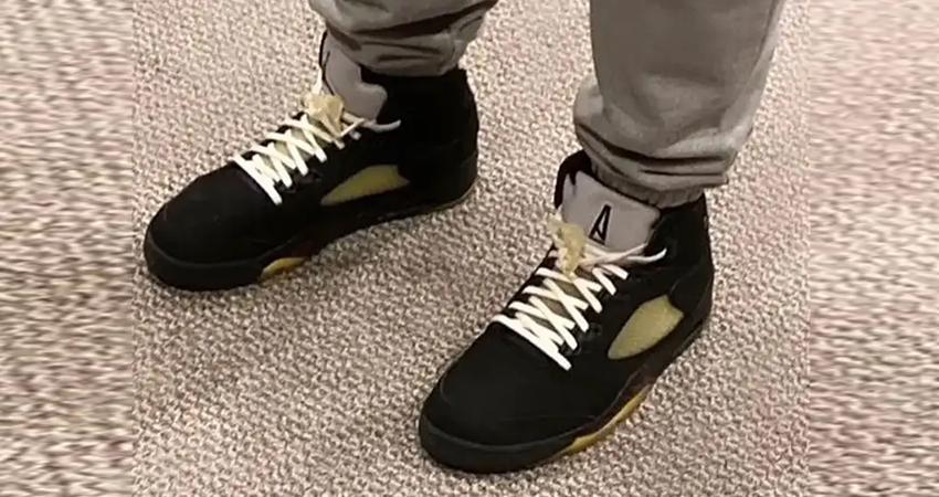 A Ma Maniere x Air Jordan 5 Dusk FD1330 001 onfoot up 1