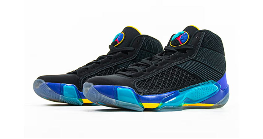 Air Jordan 38 Aqua Soon To Hit The Shelves front corner