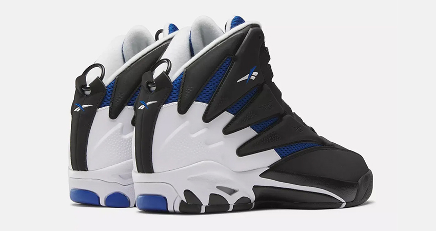 Reeboks The Blast ‘Core BlackVector Blue Is Ready To Dominate The Sneaker World back corner