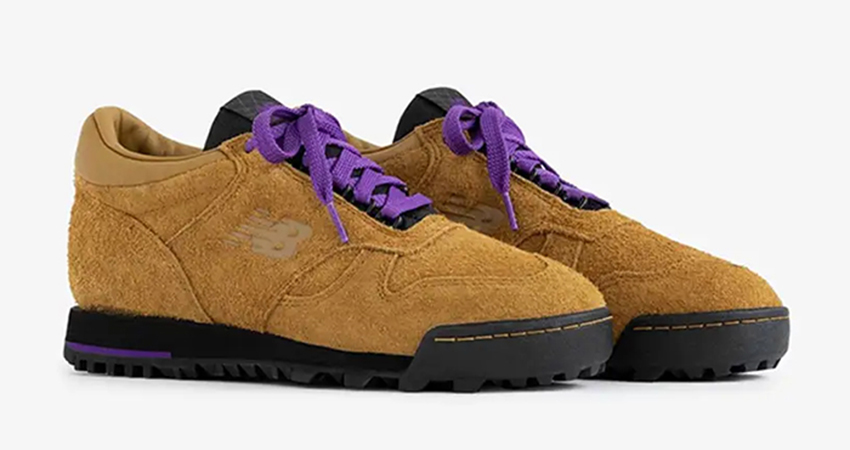 Aime Leon Dore x New Balance Rainier Low Brown front corner 1