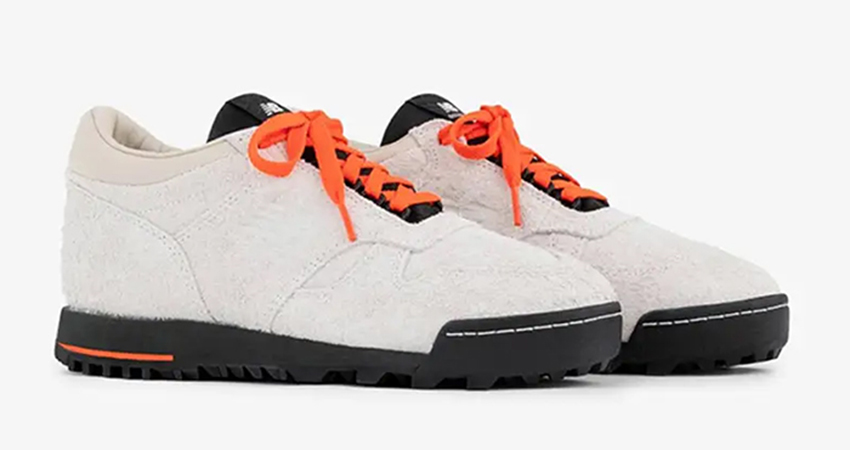 Aime Leon Dore x New Balance Rainier Low Grey front corner 1