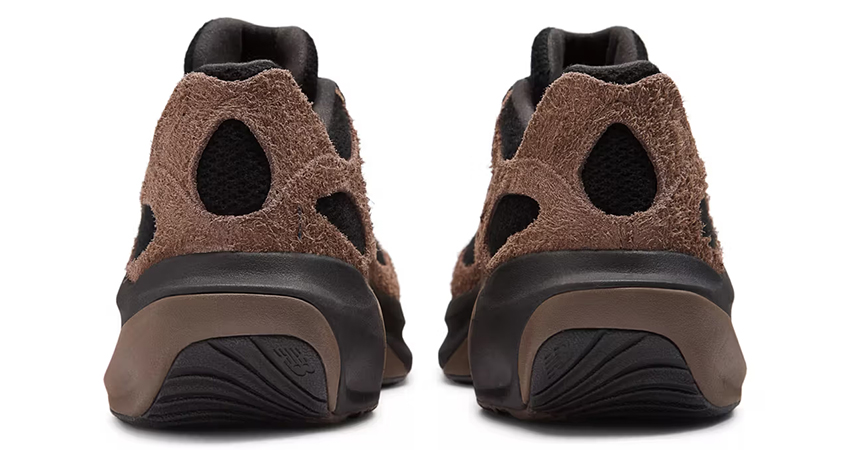 New Balance Warped Runner Gets A Sleek Makeover In ‘Dark Mushroom back