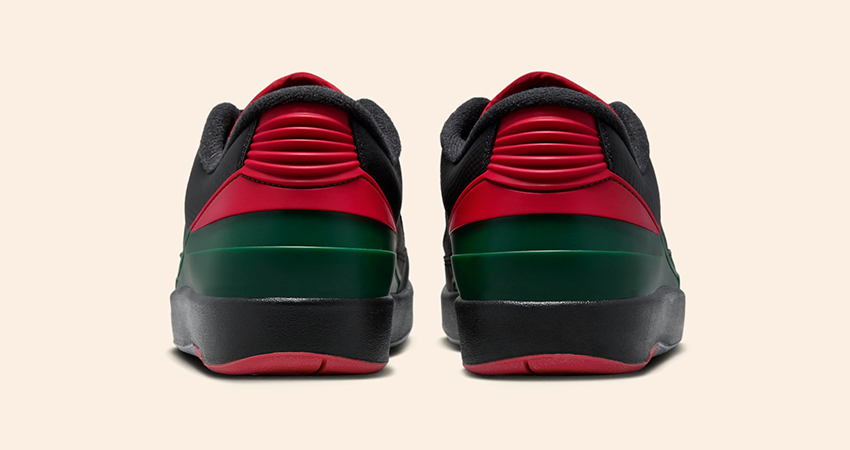 Official Look Of Air Jordan 2 Low ‘Christmas back