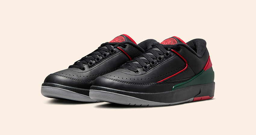 Official Look Of Air Jordan 2 Low ‘Christmas front corner