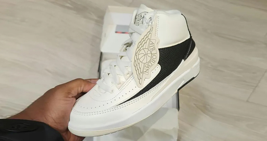 The Womens Exclusive Air Jordan 2 SailBlack Is A Head Turner lifestyle front corner