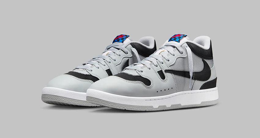 Watch Out For The Ultimate Sneaker Collaboration Travis Scott x Nike Mac Attack front corner