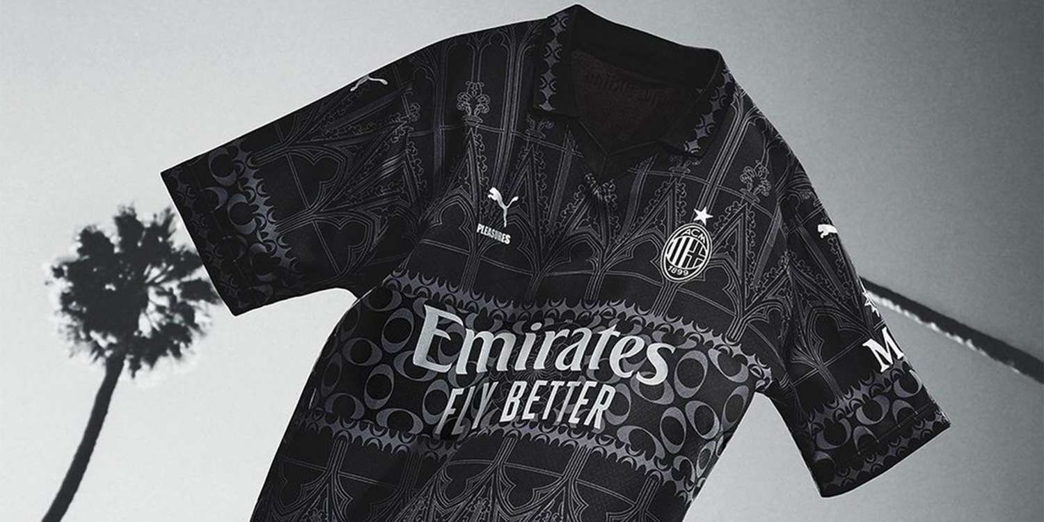 Pleasures x Puma AC Milan